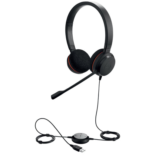 EAN 5706991016987 - Jabra Evolve 20 Auriculares Alámbrico Diadema Oficina/Centro de llamadas USB tipo A Negro imagen 2