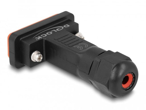 EAN 4043619878079 - DeLOCK 87807 conector D-Sub 15 pin/15 soldering pin Negro, Naranja imagen 2