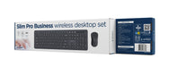 EAN 8716309136808 - Gembird KBS-WPS-01 teclado Ratón incluido Oficina RF inalámbrico QWERTY Internacional de EE.UU. Negro imagen 6