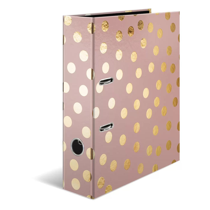 EAN 4008705070577 - HERMA 7057 carpeta de cartón A4 Oro, Rosa imagen 2