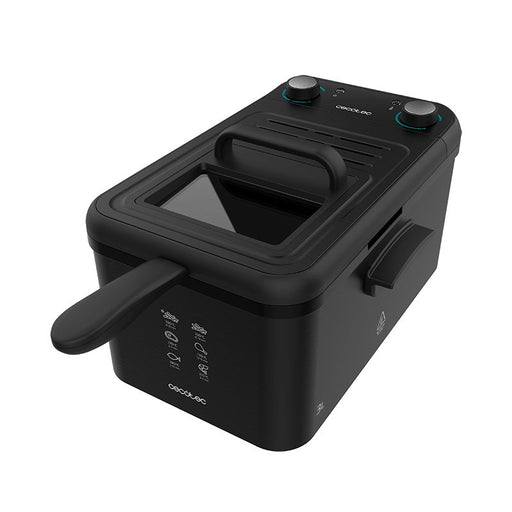EAN 8435484030717 - Cecotec CleanFry Infinity 3000 Sencillo 3 L Independiente 2400 W Freidora Acero inoxidable imagen 2