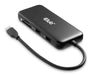 EAN 8719214473488 - CLUB3D CSV-2551 base para portátil y replicador de puertos Alámbrico USB Tipo C Negro imagen 1