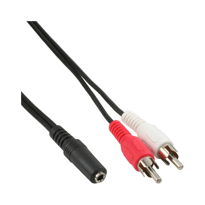EAN 4043718002894 - InLine 89940 cable de audio 1,5 m 3,5mm Negro imagen 1