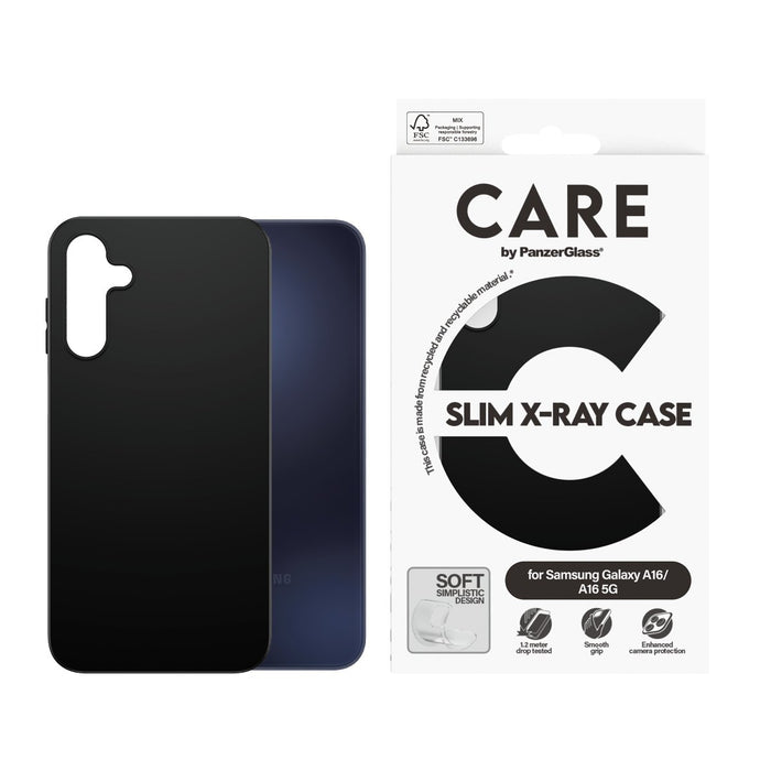 EAN 5715685015021 - PanzerGlass CARE™ by ® Case Black Samsung Galaxy A16 4G | A16 5G funda para teléfono móvil Negro imagen 2