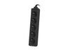 EAN 5901969414851 - Lanberg PS0-05E-0150-BK base múltiple 1,5 m 5 salidas AC Interior Negro imagen 4