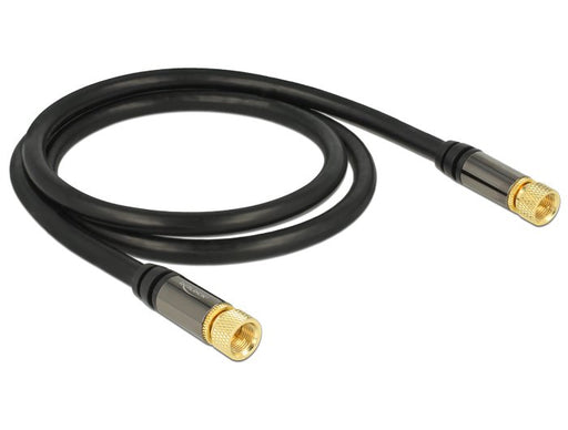 EAN 4043619889181 - DeLOCK 88918 cable coaxial RG-6/U 1 m F Negro imagen 1