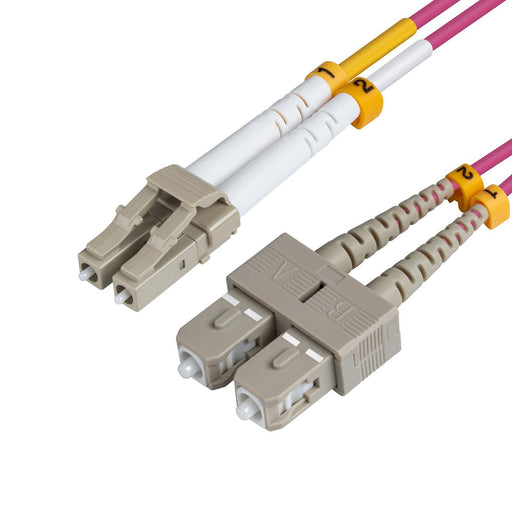 EAN 5712505826140 - Microconnect FIB422002P Cable de fibra óptica e InfiniBand 2 m LC SC Violeta imagen 1