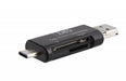 EAN 3303170084861 - T'nB TCREAD3IN1 lector de tarjeta USB 3.2 Gen 1 (3.1 Gen 1) Type-C Negro imagen 1