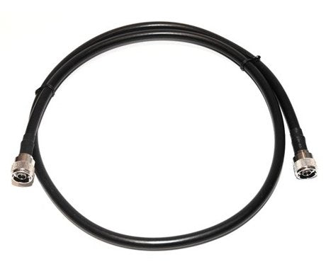 EAN 5060693980572 - SilverNet SIL 4CAB 1M X2 cable coaxial LMR400 Clase N Negro imagen 1
