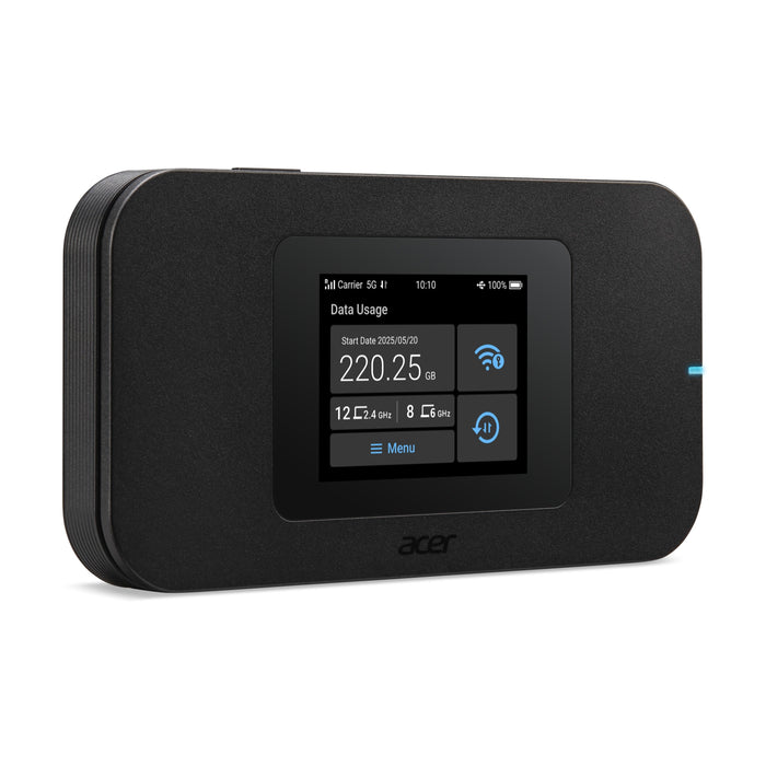 EAN 4711474823212 - Acer Connect Enduro M4D router inalámbrico Doble banda (2,4 GHz / 5 GHz) 5G Negro imagen 5
