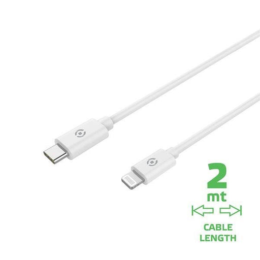 EAN 8021735750727 - Celly USBLIGHTC2MWH cable de conector Lightning 2 m Blanco imagen 1