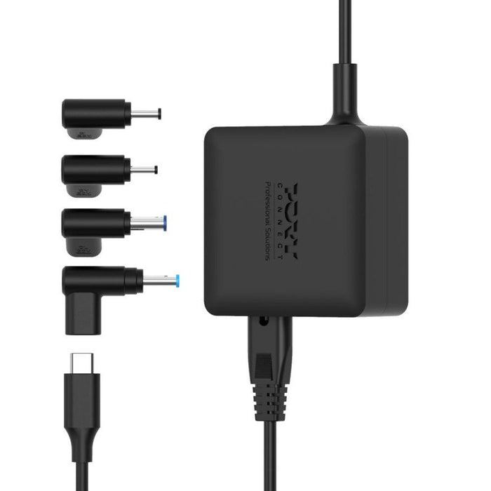 EAN 3567042031944 - Port Designs 904065ASEU adaptador e inversor de corriente Interior 65 W Negro imagen 1