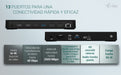 EAN 8595611707438 - i-tec TB4TRIPLEDOCKPDUK base para portátil y replicador de puertos Alámbrico Negro imagen 12