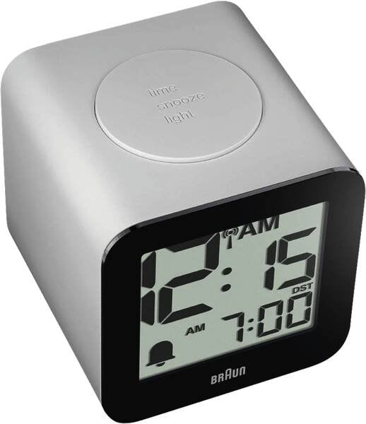 EAN 4007218600769 - Braun BC25WP-DCF Reloj radiocontrolado Otro Negro, Blanco imagen 3