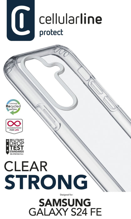 EAN 8018080487958 - Cellularline 8018080487958 funda para teléfono móvil 17 cm (6.7") Transparente imagen 2