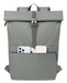 EAN 4260709015712 - Rivacase Gremio mochila City backpack Gris Poliéster, Tereftalato de polietileno reciclado (rPET) imagen 6