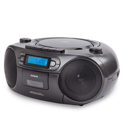 EAN 8435256897708 - Aiwa BBTC-550BK sistema estéreo portátil Digital 6 W FM, PLL Negro Reproducción MP3 imagen 2