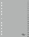 EAN 4005546665146 - Durable 6522-10 Separador numérico con pestaña Polipropileno (PP) Gris imagen 1