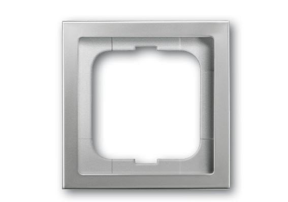 EAN 4011395088319 - Busch-Jaeger 1721-866K placa de pared y cubierta de interruptor Plata imagen 1