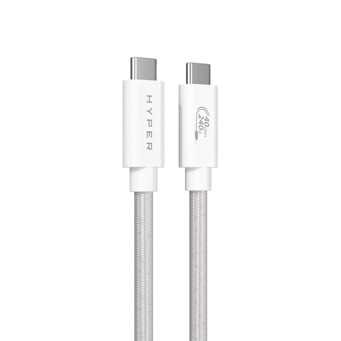 EAN 6941921149840 - HYPER HyperDrive Next cable USB USB4 Gen 3x2 1,2 m USB C Blanco imagen 4