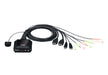 EAN 4710469340468 - ATEN CS22H interruptor KVM Negro imagen 1