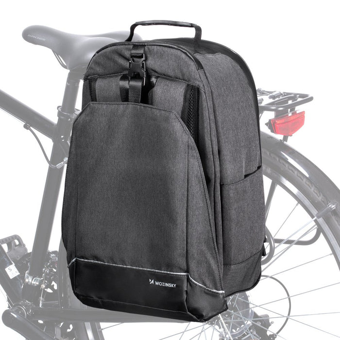 EAN 5907769301360 - Wozinsky WBB33BK Sillín Alforja para bicicleta 40 L Poliéster Negro imagen 1