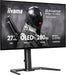 EAN 4948570127948 - iiyama G-MASTER GOB2701QSC-B1 pantalla para PC 68,6 cm (27") 2560 x 1440 Pixeles 2K Ultra HD OLED Negro imagen 3