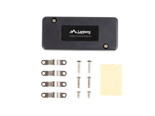 EAN 5901969439489 - Lanberg PLC-6UL1-B caja de conexiones de red Cat6 Negro imagen 2