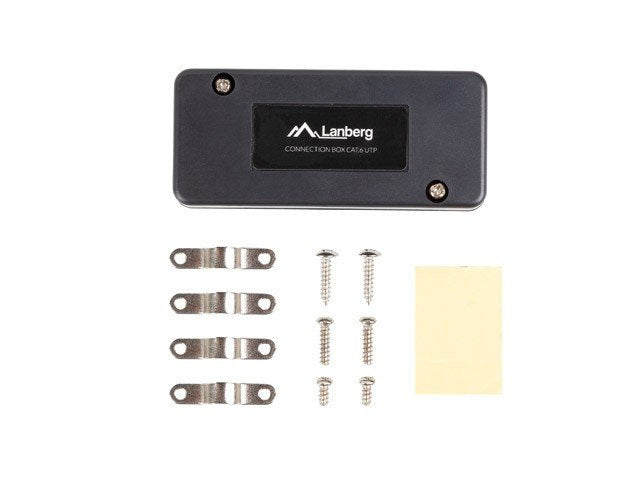 EAN 5901969439489 - Lanberg PLC-6UL1-B caja de conexiones de red Cat6 Negro imagen 2