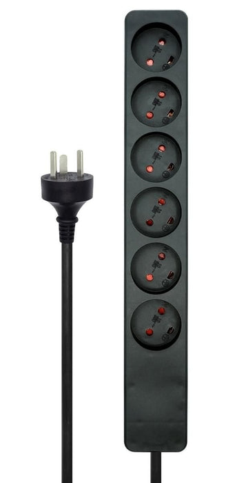 EAN 5715063155226 - Microconnect MC-EDBGRU0607B base múltiple 7 m imagen 2