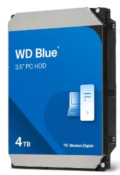 EAN 0718037905761 - Western Digital WD Blue 3.5-Inch PC HDD disco duro interno 4 TB 5400 RPM 128 MB 3.5" Serial ATA III imagen 1
