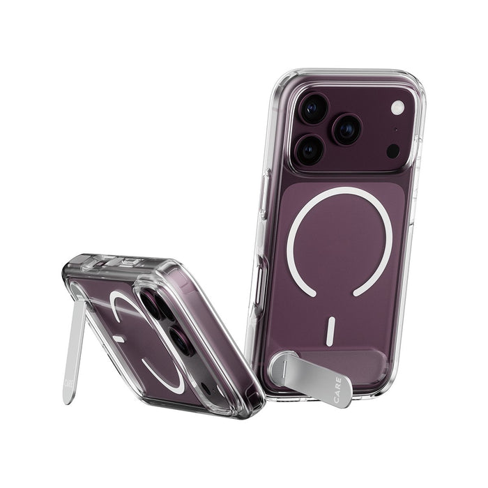 EAN 5715685043857 - PanzerGlass CARE™ by ® Kickstand Case Transparent w. White MagSafe iPhone 2026 Pro | 17 Pro funda para te imagen 5