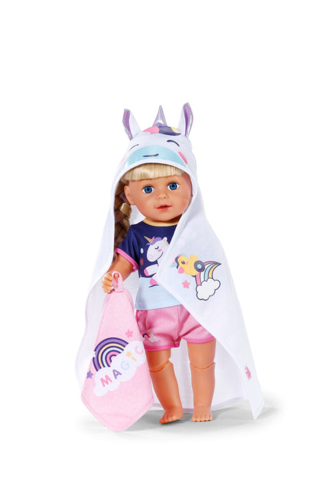 EAN 4001167837573 - BABY born Hooded Towel Set Conjunto de baño para muñecas imagen 3