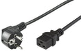 EAN 5706998900142 - Microconnect PE07719005 cable de transmisión Negro 0,5 m CEE7/7 C19 acoplador imagen 1