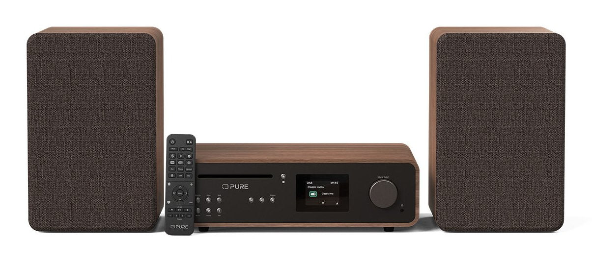EAN 759454301309 - Pure Micro HiFi Classic Stereo Microcadena de música para uso doméstico 50 W Negro, Nuez imagen 3