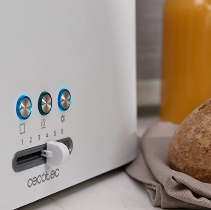 EAN 8435484031882 - Cecotec 03188 tostadora 6 2 rebanada(s) 980 W Blanco imagen 5