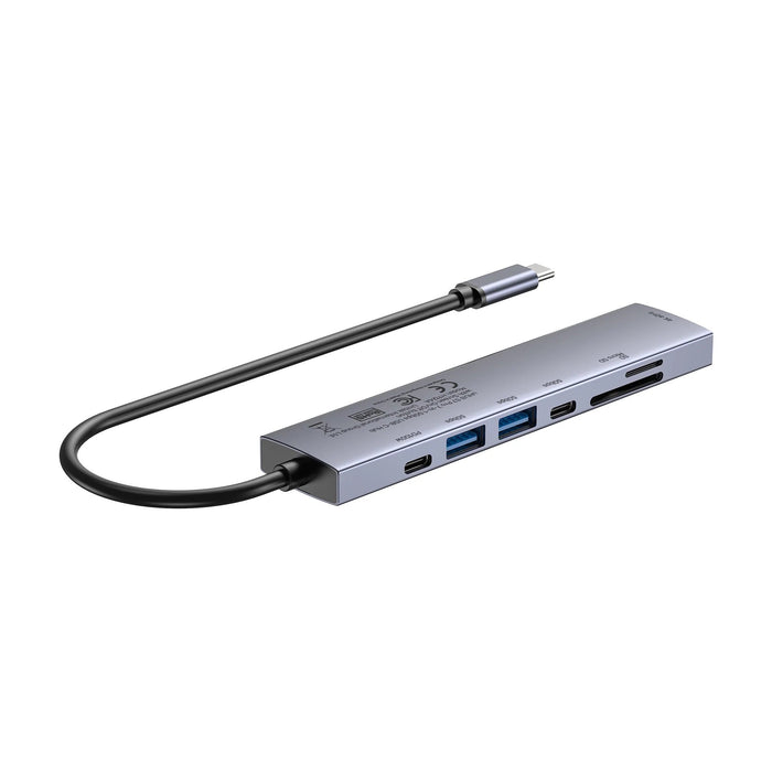 EAN 4894160059444 - UNITEK H1124AGY01 hub de interfaz 2 x USB 3.2 Gen 1 (3.1 Gen 1) Type-B Gris imagen 5