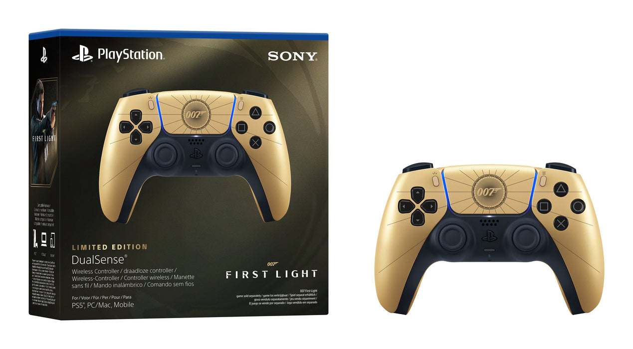 EAN 711719026792 - Sony DualSense Wireless Controller – 007 First Light Limited Edition Negro, Oro Bluetooth/USB Gamepad Anal imagen 7