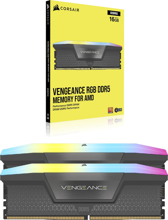 EAN 0840440491316 - Corsair Vengeance RGB CMH96GX5M2B6000Z30 módulo de memoria 96 GB 2 x 48 GB DDR5 288-pin DIMM imagen 5