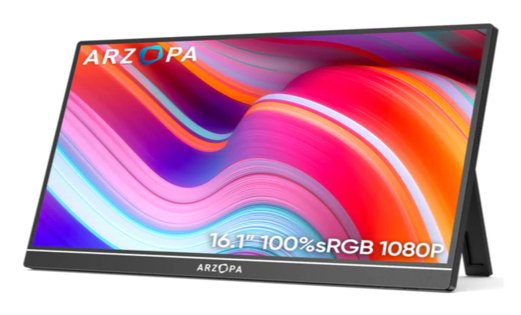 EAN 5907085528946 - Arzopa Z1C pantalla para PC 40,9 cm (16.1") 1920 x 1080 Pixeles Full HD LCD Negro imagen 1