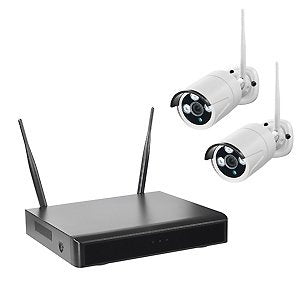 EAN 4015162266009 - Indexa WR100 SET B2 kit de videovigilancia Inalámbrico y alámbrico 4 canales imagen 1