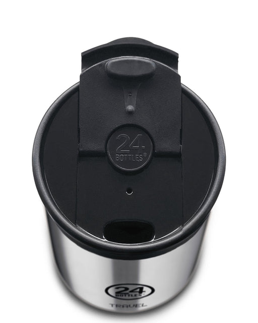 EAN 8051513926723 - 24Bottles 24B629 bidón de agua Uso diario 350 ml Acero inoxidable Negro imagen 2