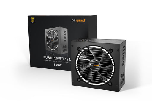 EAN 4260052189467 - be quiet! Pure Power 12 M unidad de fuente de alimentación 550 W 20+4 pin ATX ATX Negro imagen 2