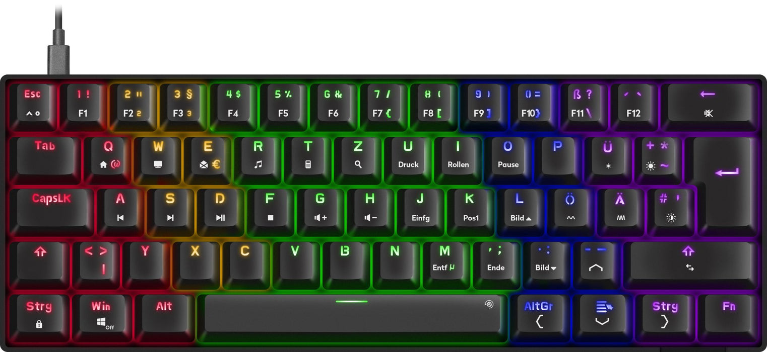 EAN 4027301657852 - SPEEDLINK SL-670015-BK teclado Juego USB QWERTZ Alemán Negro imagen 6