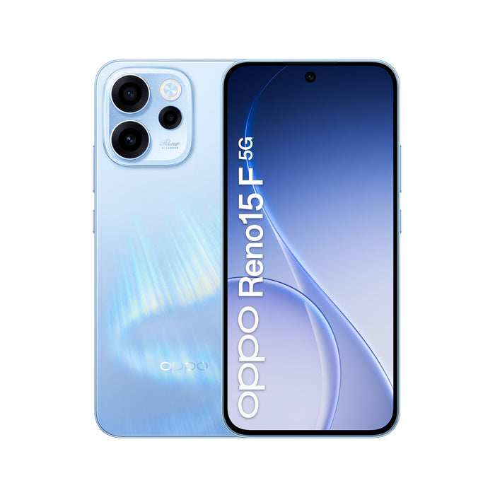 EAN 6932169394925 - OPPO 15 F 5G 16,7 cm (6.57") SIM doble Android 16.0 USB Tipo C 8 GB 256 GB 6500 mAh Azul imagen 1