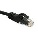 EAN 0757120835417 - C2G Cat6 Snagless CrossOver UTP Patch Cable Black 1.5m cable de red Negro 1,5 m imagen 1