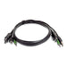 EAN 65030925846 - StarTech.com SKDPMMKVM06-TAA cable para video, teclado y ratón (kvm) Negro imagen 1