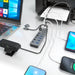 EAN 8435739905074 - AISENS ASUC-8P043-GR hub de interfaz USB 3.2 Gen 1 (3.1 Gen 1) Type-A 5000 Mbit/s imagen 5