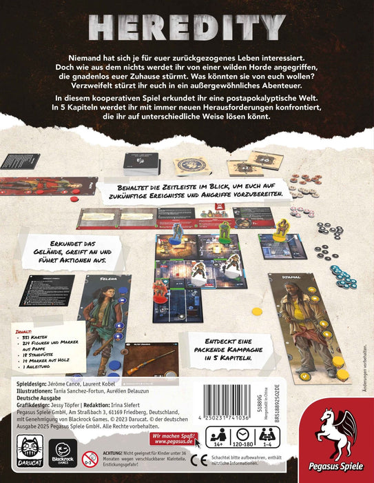 EAN 4250231741036 - Pegasus Heredity – Die Geschichte von Swan 180 min Juego de mesa imagen 4