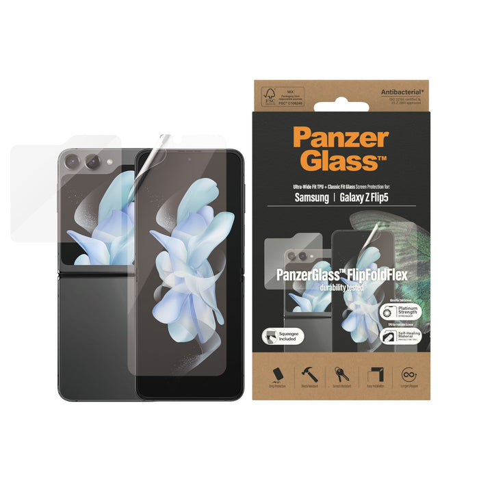 EAN 5711724073380 - PanzerGlass ® Screen Protectors Samsung Galaxy Z Flip 5G | Glass & Film Protector de pantalla 1 pieza(s) imagen 2